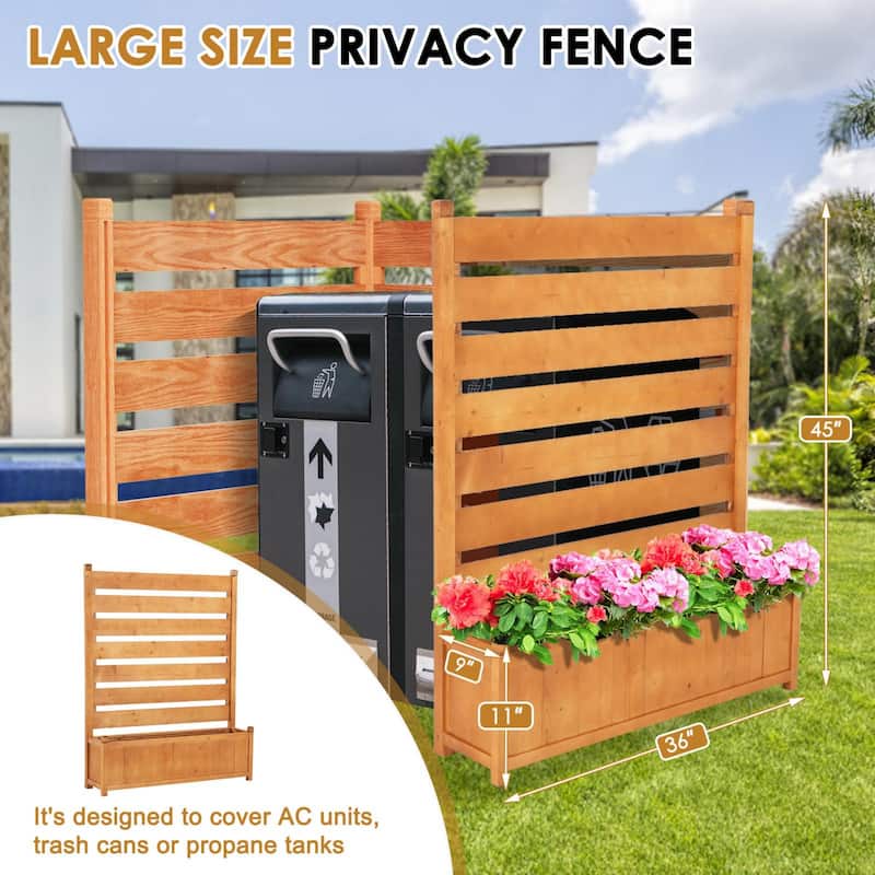 Outdoor Fence Panels Air Conditioner Fence Privacy Fence Screen