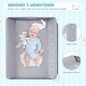 preview thumbnail 12 of 23, Foldable Baby Changing Table with 2 Drawers