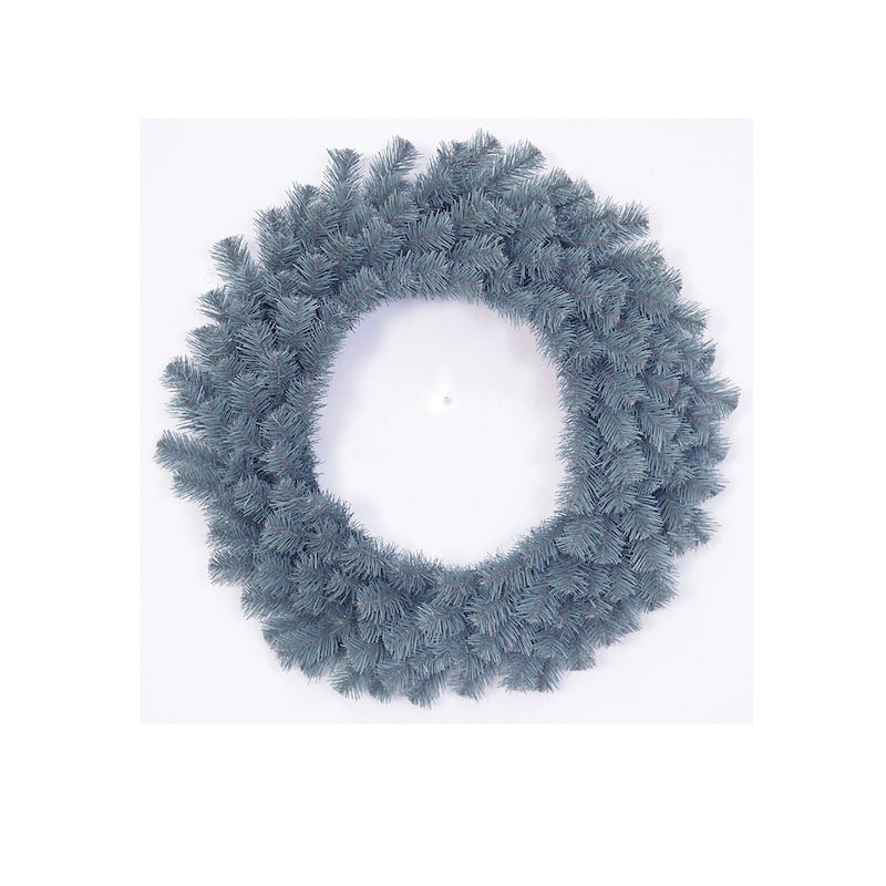 30 inch Blue Spruce Wreath, 160 Tips