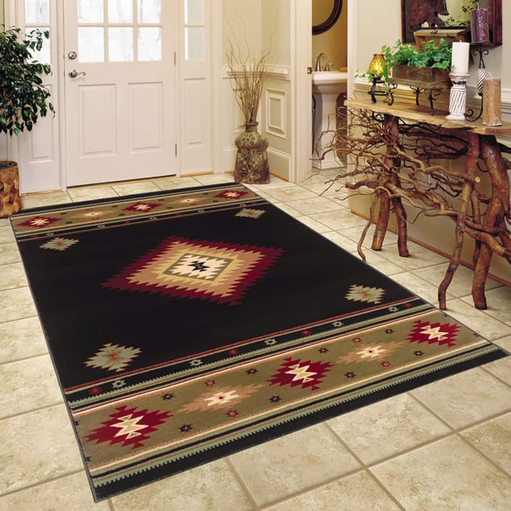 Style Haven Allegheny Southwestern Area Rug--