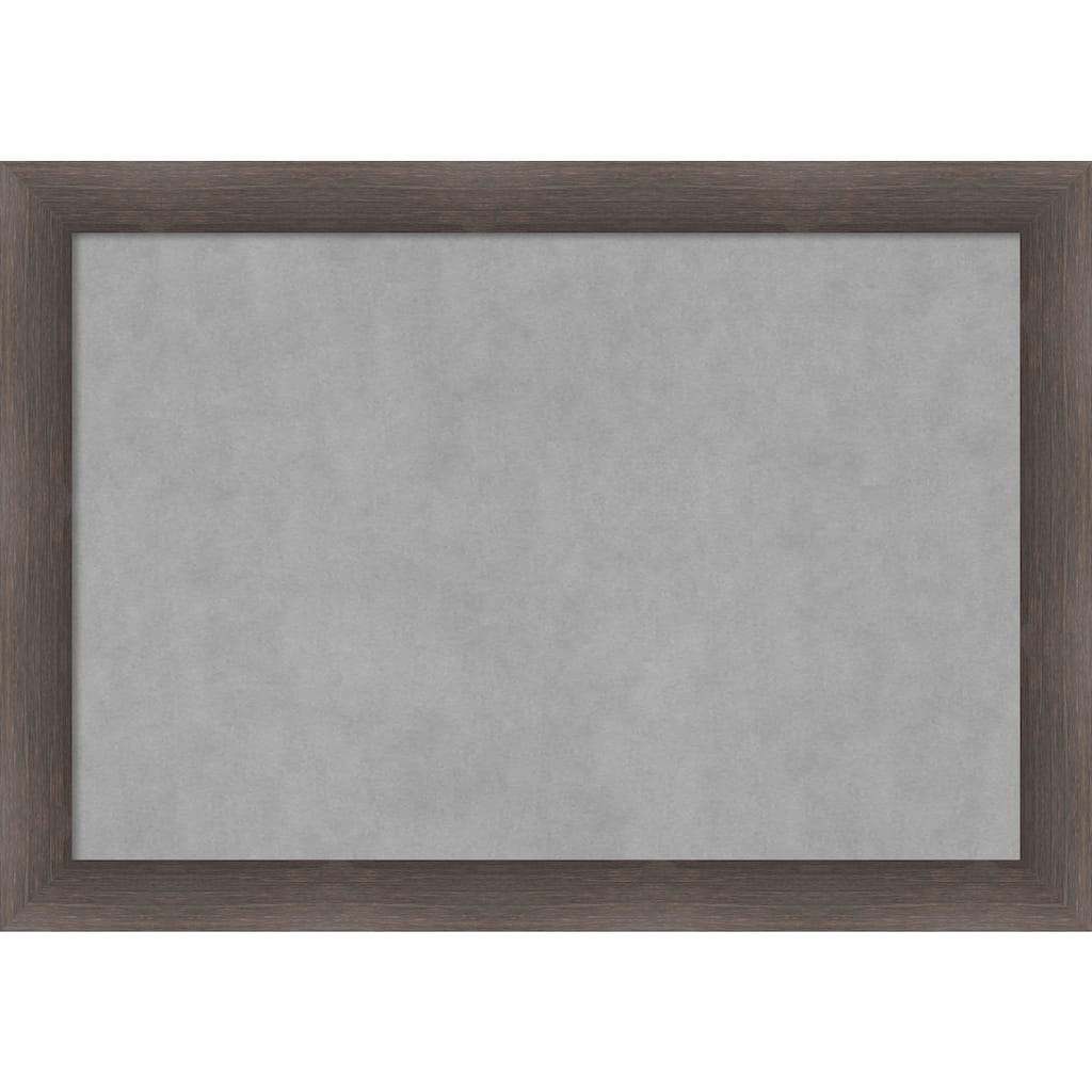 Amanti Art Hardwood Chocolate Framed Magnetic Board