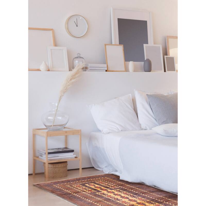 ECARPETGALLERY Hand-knotted Teimani Tan Wool Rug - 2'10 x 4'8