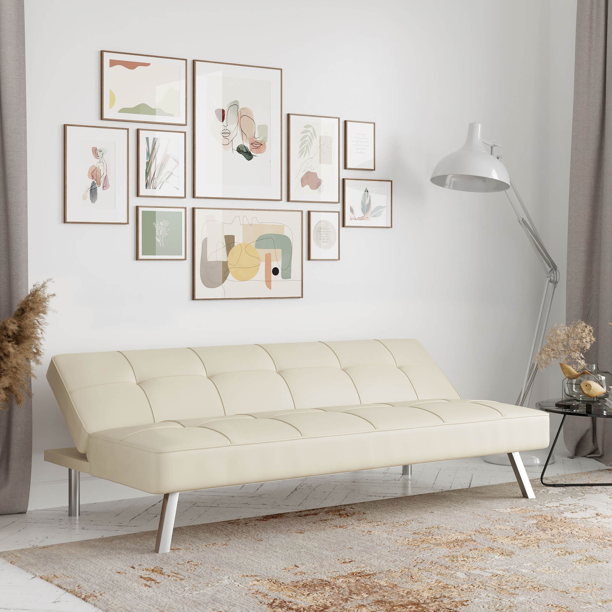 Serta charlie online convertible sofa