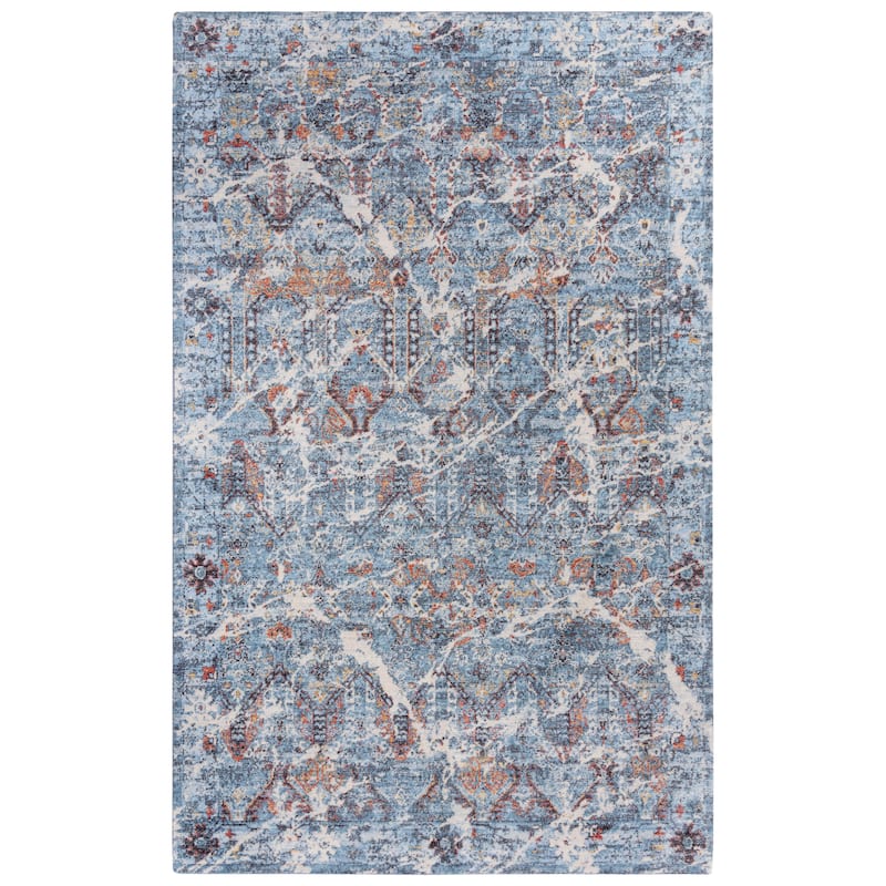 Alora Decor Infinity Wool Rug - 8' x 10' - Blue