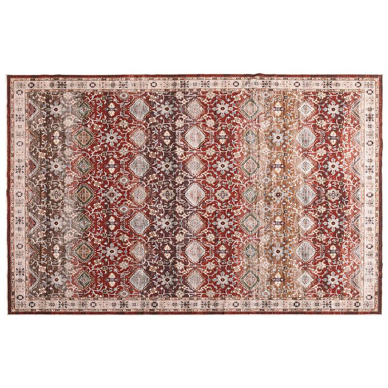 Soft and Non-Slip Machine-Washable Foldable Multi-Use Area Rug - 5' x 8'