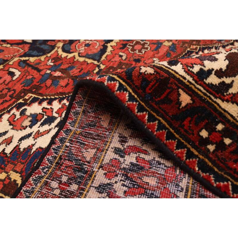 ECARPETGALLERY Hand-knotted Kayseri Vintage Cream Wool Rug - 7'5 x 10'5