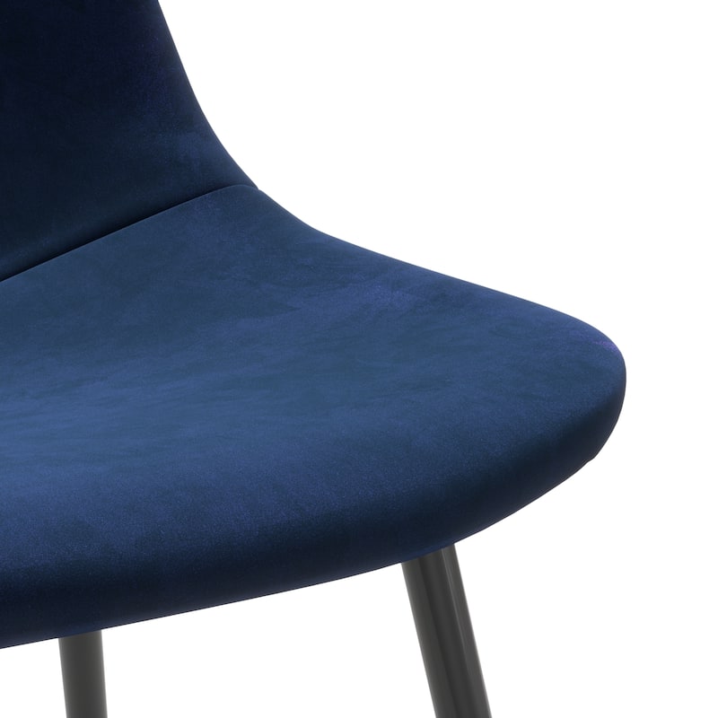 Maxine Velvet Side Chairs (Set of 2)