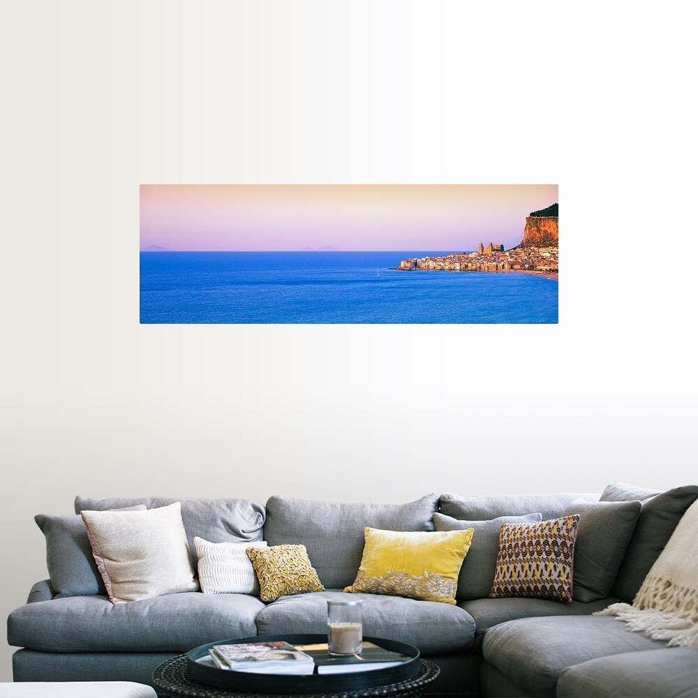 Shop Buildings At The Waterfront Cefalu Palermo Province