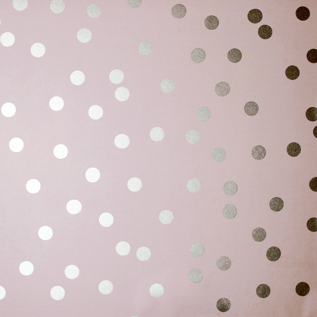 Arthouse Priscella Blush Polka Dot Wallpaper