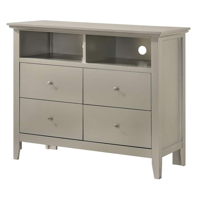 Hammond 4-drawer Wooden Media Chest