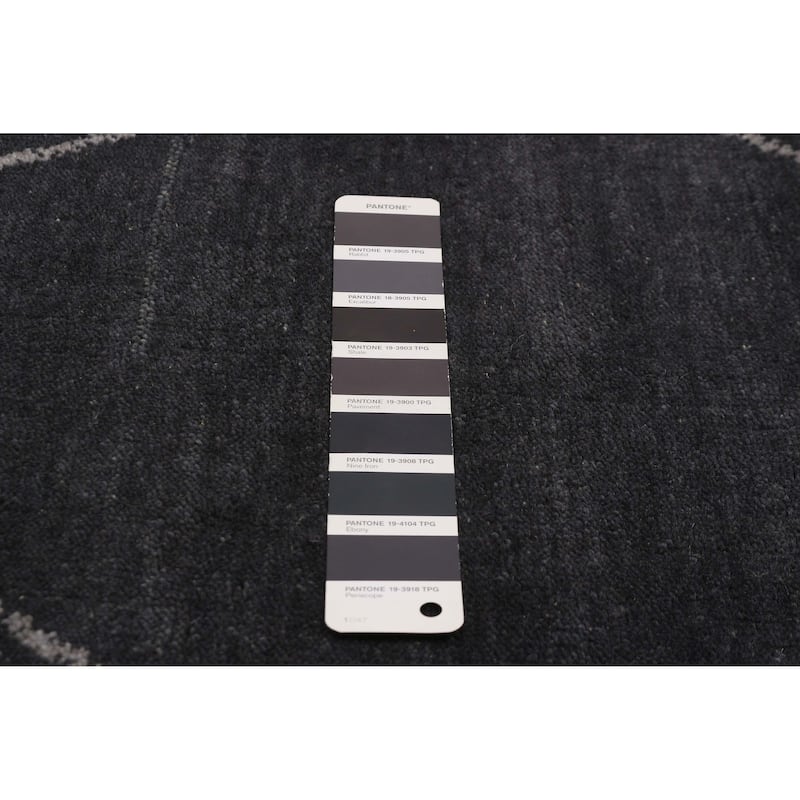 Kashkuli Gabbeh Grey Rug 6'7" x 9'9" - 6'7 x 9'9