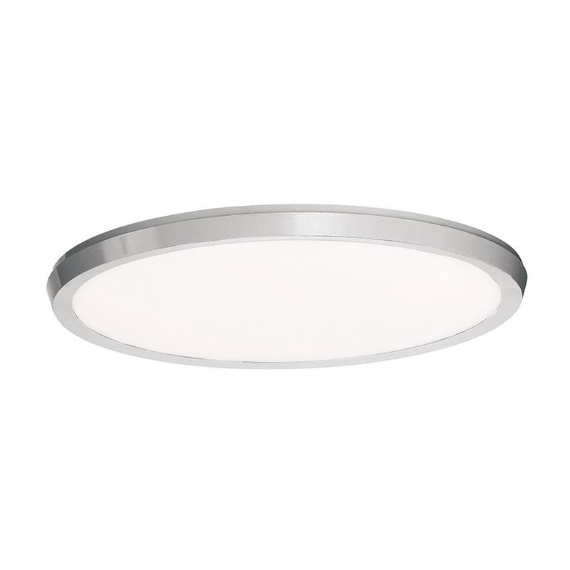 Argo 7in LED Round Flush Mount 3000K - Brushed Nickel - 15