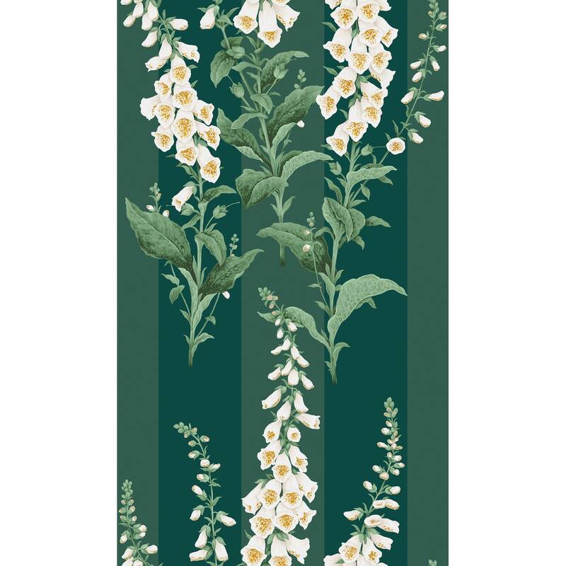 Graham & Brown Foxglove Stripe Teal Wallpaper