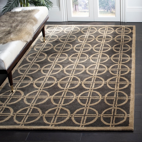 SAFAVIEH Handmade Soho Door Deco N.Z. Wool Rug