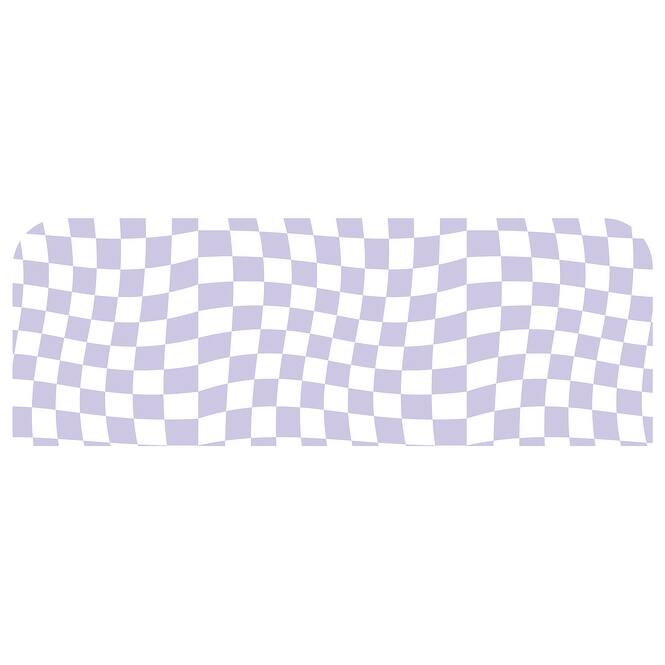 WallPops Groovy Checker Headboard Wall Decal