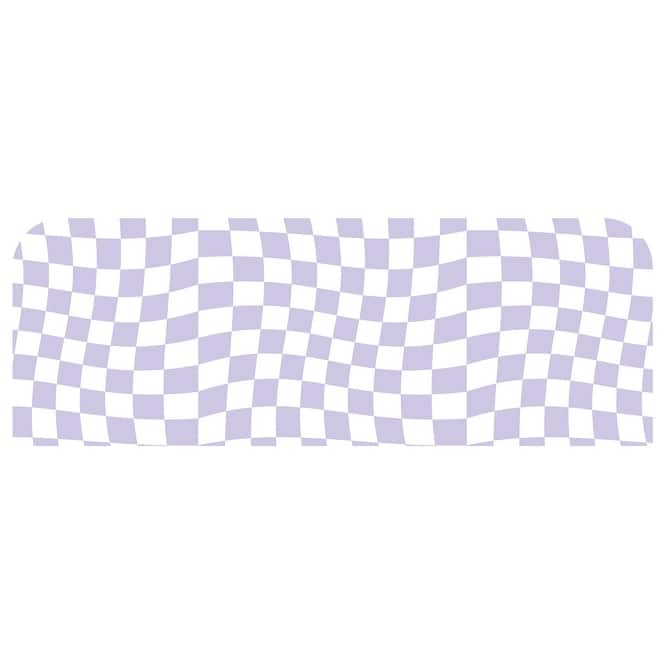 WallPops Groovy Checker Headboard Wall Decal