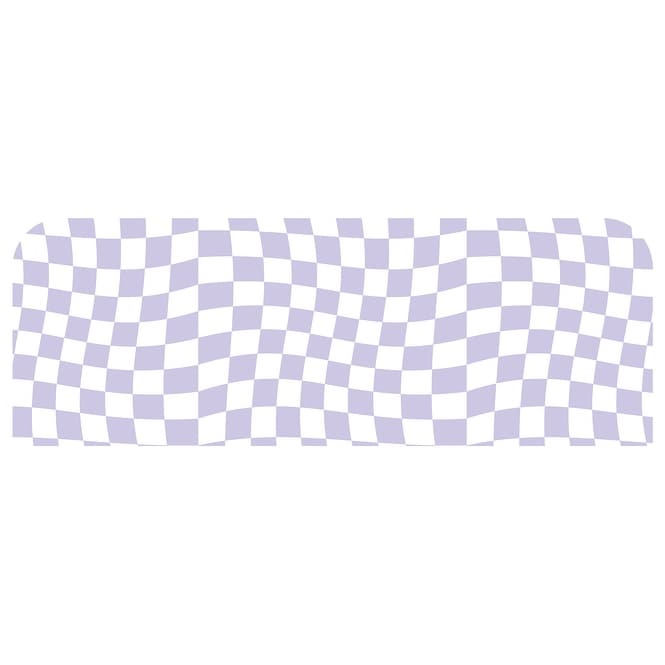 WallPops Groovy Checker Headboard Wall Decal