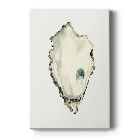 Neutral Oyster Study IV Premium Gallery Wrapped Canvas - Ready to Hang