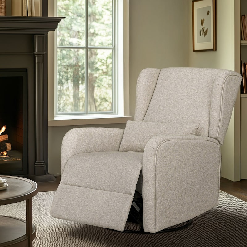 Madison Park Candace Power Recliner 3-in-1 with Swivel, Glider, USB Ports
