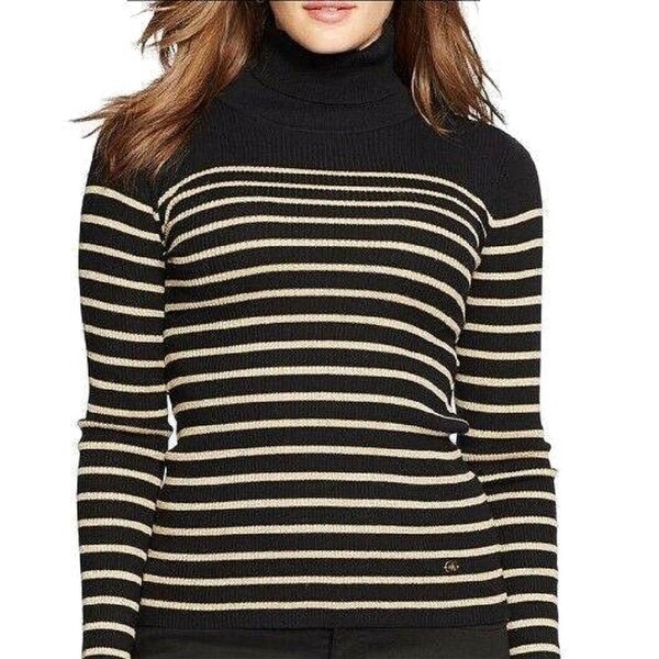 black turtleneck ralph lauren