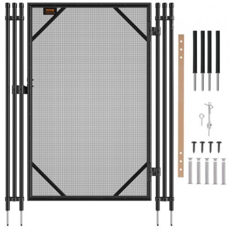 Removable Inground Pool Gate 4x2.5 FT for Child Safety and Security - 4 x 2.5 ft.