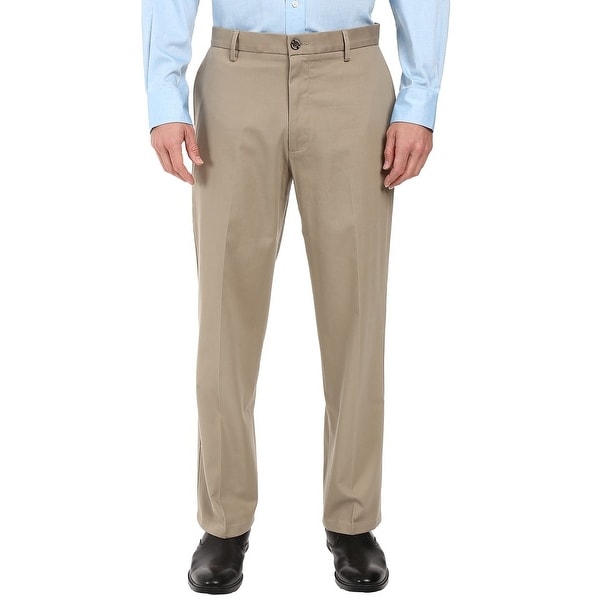 Dockers Mens Pants Beige Size 38x29 Flat Front Khakis Relaxed Stretch. Opens flyout.