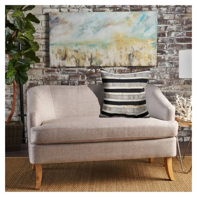 Sevita High Contrast Stripe Throw Pillow 20 inch