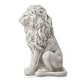 preview thumbnail 32 of 32, 20.75"H MGO Guardian Sitting Lion Statue Porch Sign Indoor Outdoor Decoration by Glitzhome