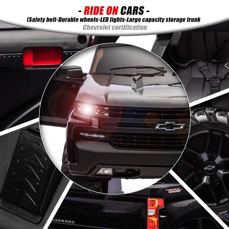 2-Seater Electric Ride on Truck Car for Kids with Remote Control