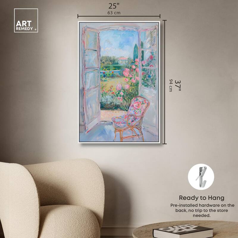 Whispers of Giverny Canvas by Art Remedy