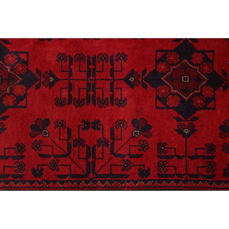 ECARPETGALLERY Hand-knotted Finest Khal Mohammadi Red Wool Rug - 10'0 x 12'10