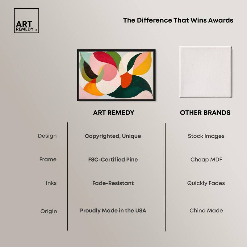 Color Fusion Canvas by Art Remedy