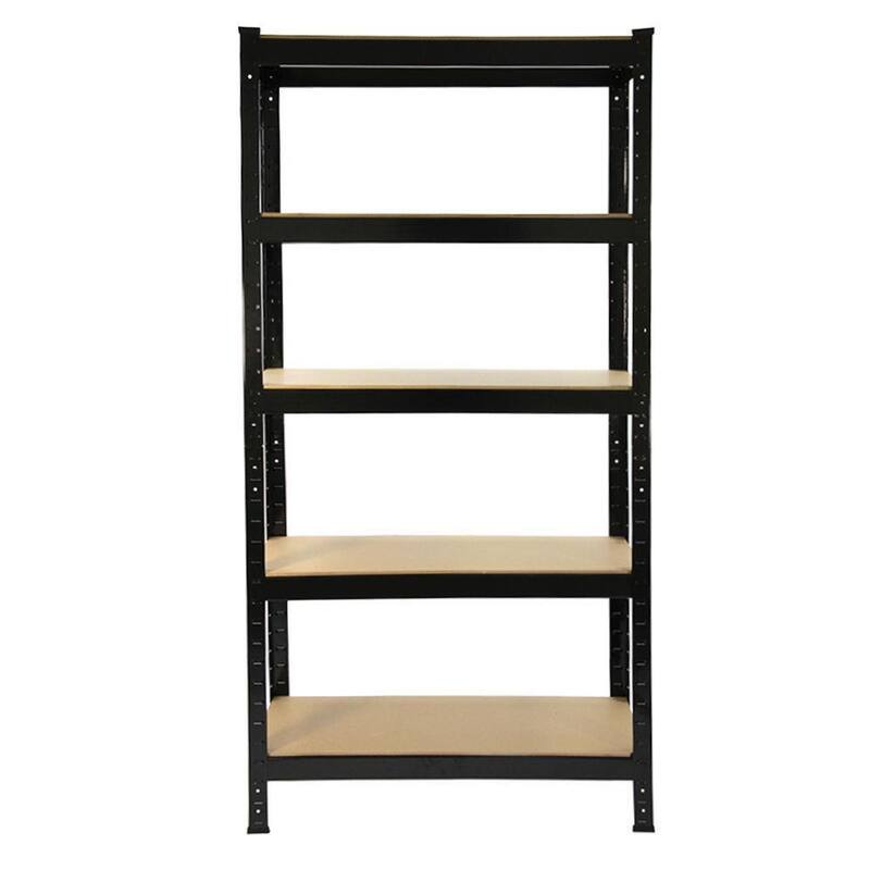 5 Tier Heavy Duty Boltles Metal Shelving Garage Storage Shelf