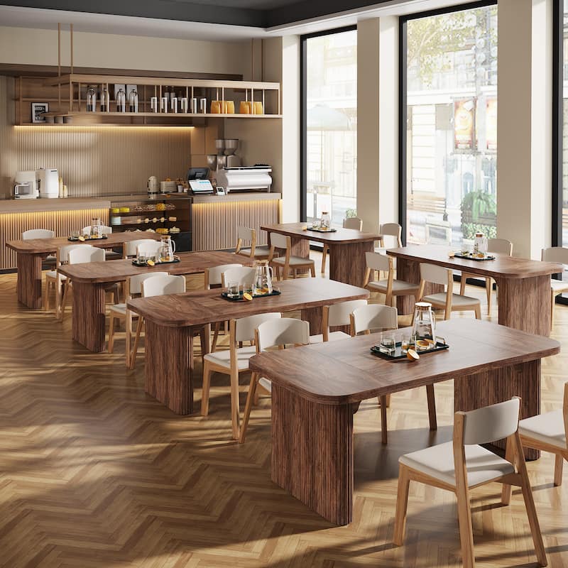 Wood Dining Table, Modern Kitchen Table, Dining Room Accent Table