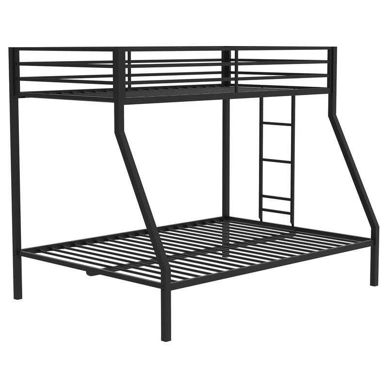 Alevera Metal Bunk Bed with Ladder