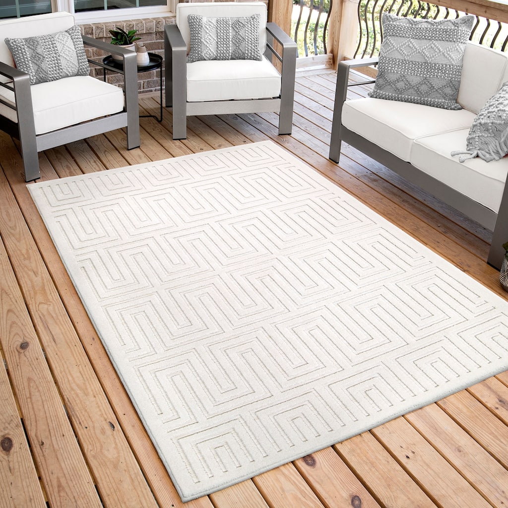 Island Retreat Dovetail Indoor/Outdoor Area Rug