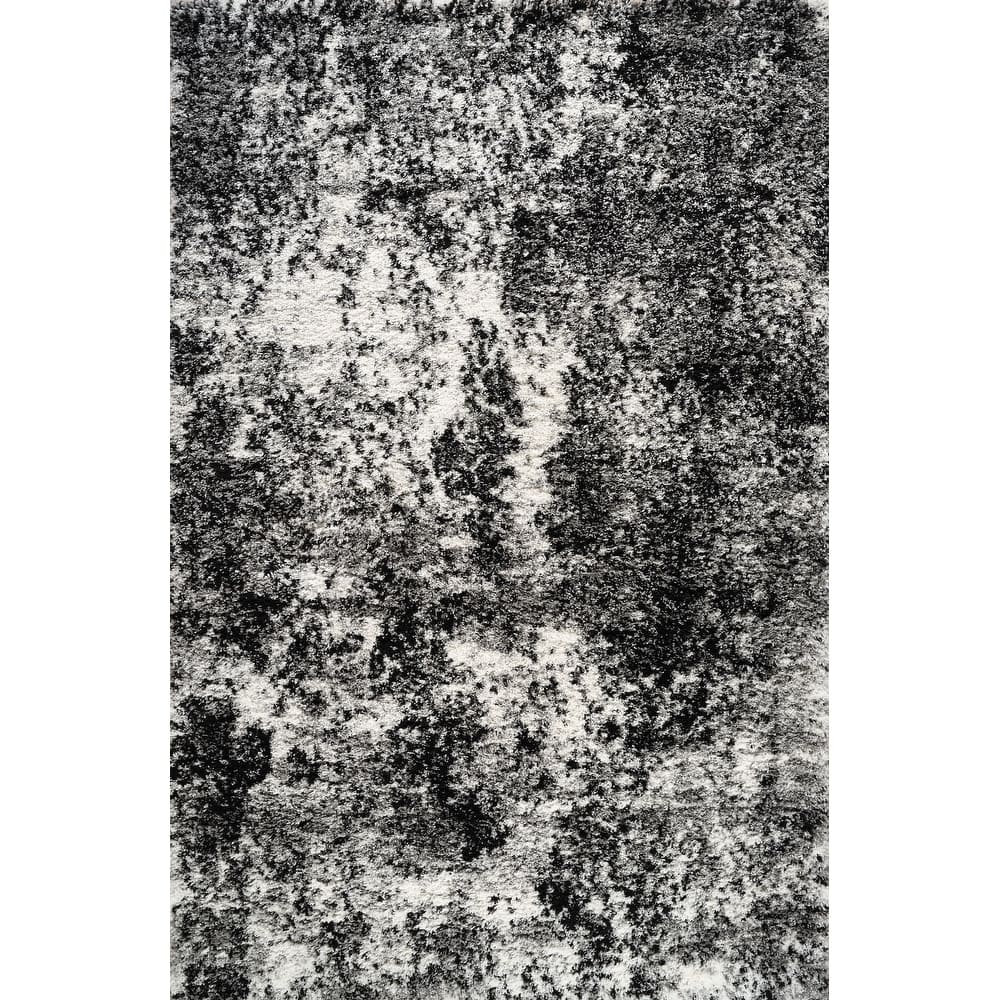 Noori Rug Lux Juno Abstract Modern 2-inch Thick Shag Rug