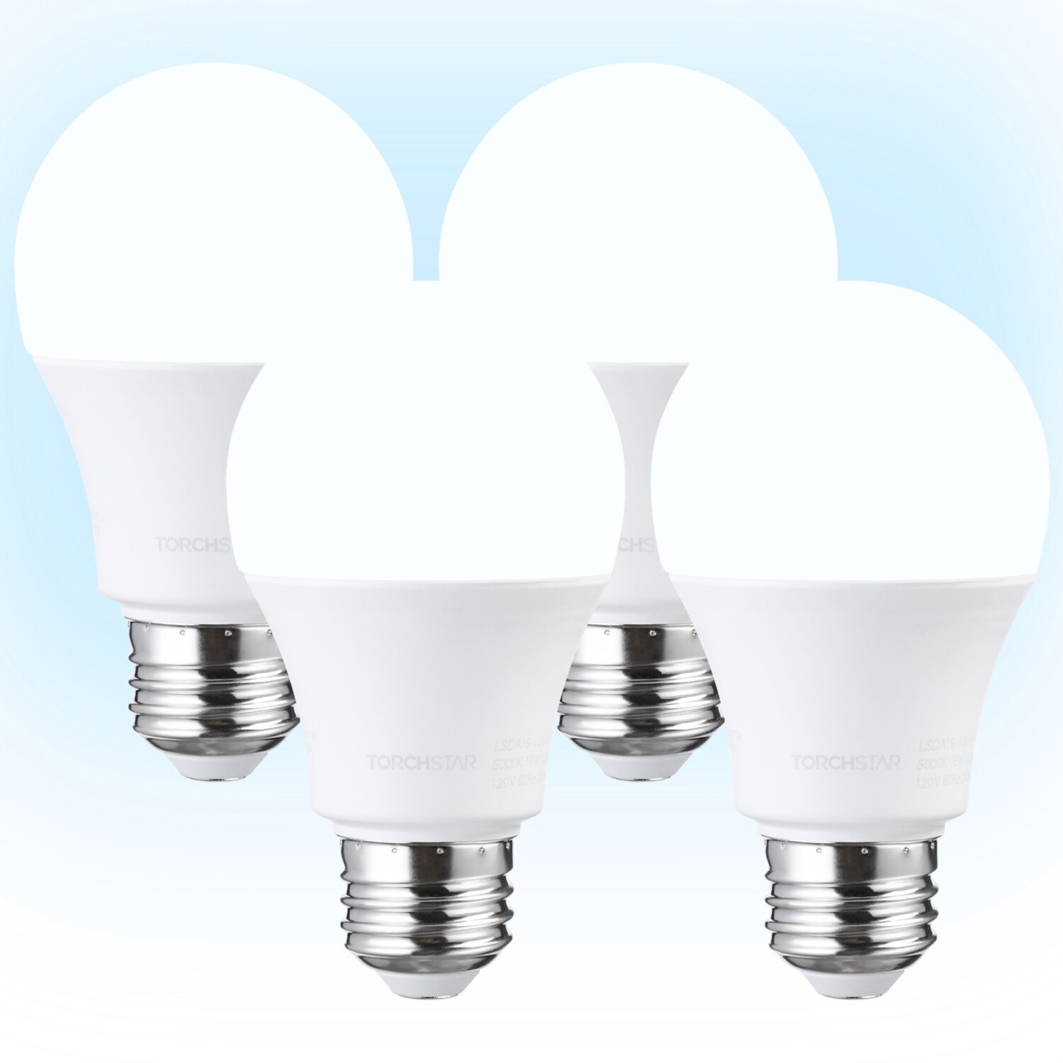 Garage Door Opener LED Light Bulb Ultra Bright A19 Pack of 4 5000K Daylight Bed Bath Beyond 33971801