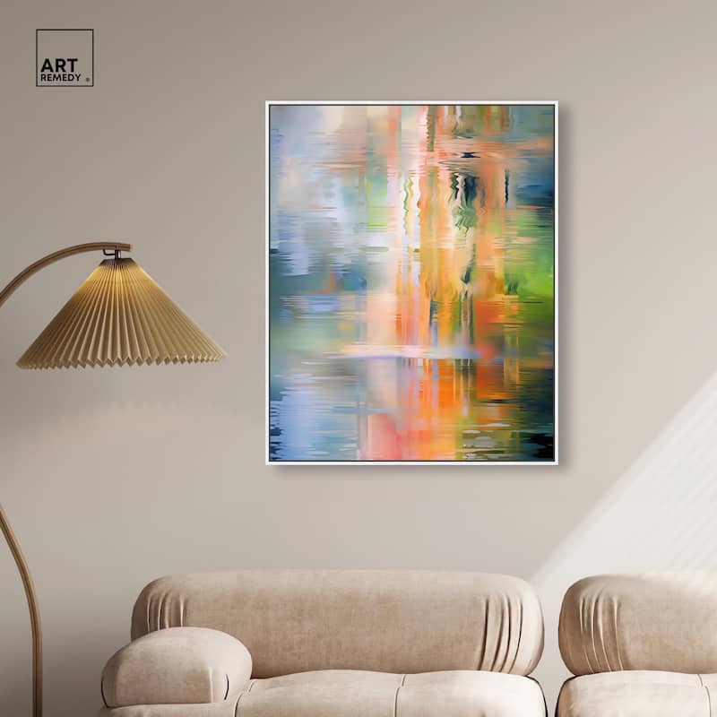 Spectrum's Embrace Canvas by Art Remedy