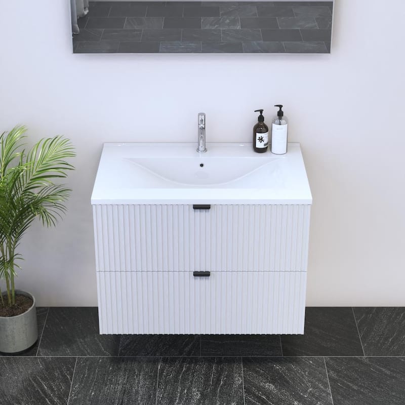 Nicole 2S 80 Floating Bathroom Vanity (32" Width)