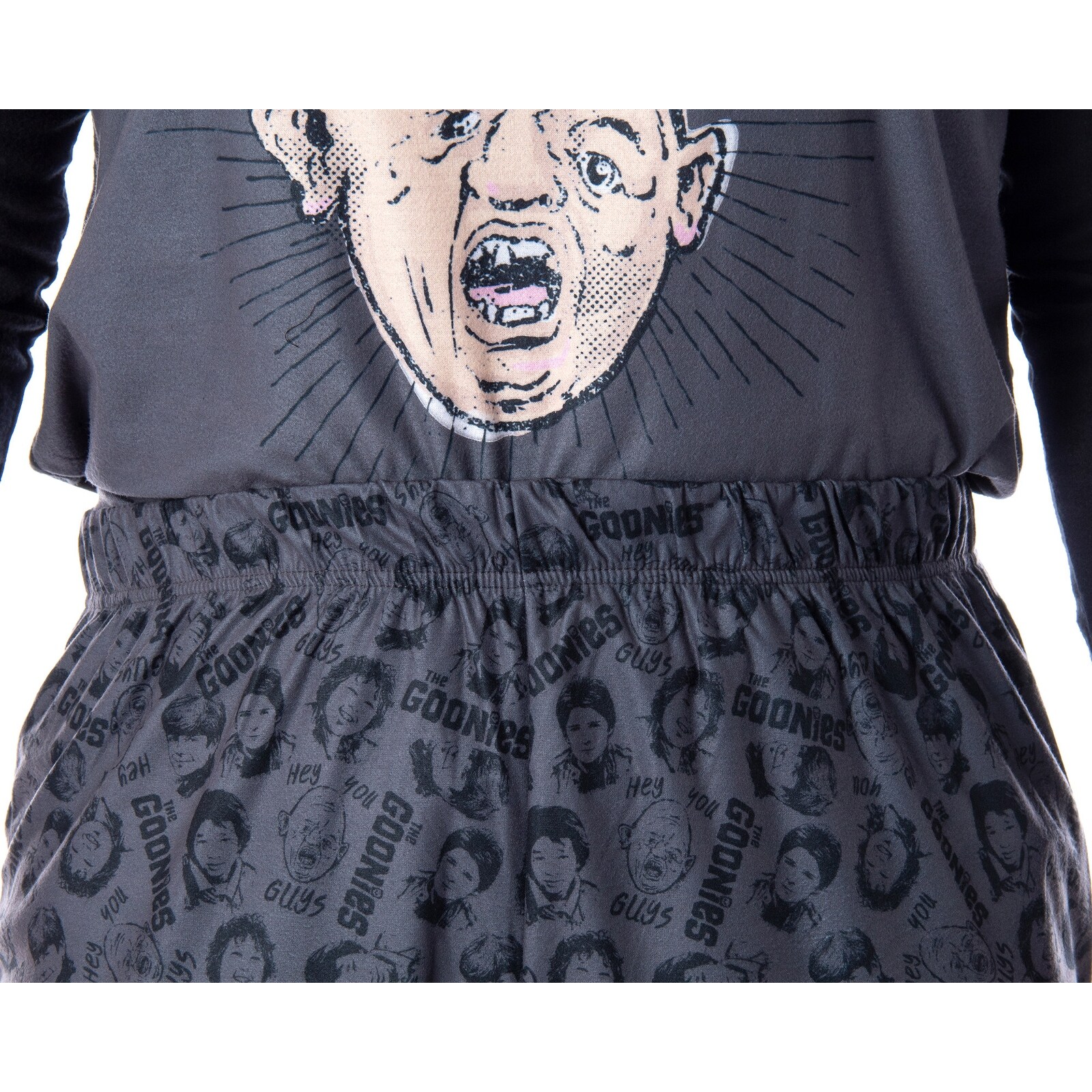 The Goonies Men S Sloth Hey You Guys Super Soft Raglan Shirt And Pants 2 Piece Pajama Set Overstock The Goonies Men S Sloth Hey You Guys Super Soft Raglan Shirt And Pants 2 Piece Pajama Set Overstock