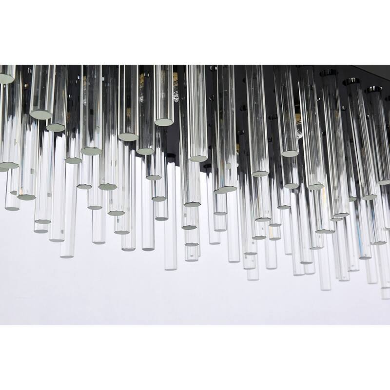 Indigo Home 48 inch rectangle crystal pendant