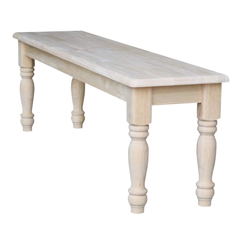 International Concepts Farmhouse Dining Bench