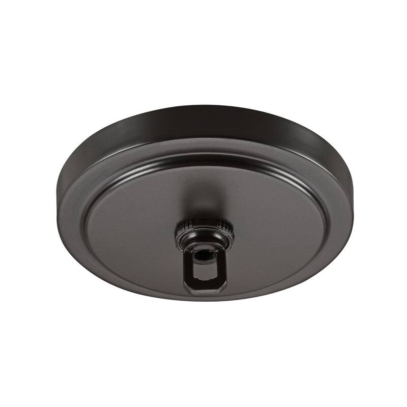 Aspen Creative Transitional Chandelier&Light Fixture Canopy Kit w/Collar Loop,Oil Rubbed Bronze,5-1/2"Diameter,1"Center Hole