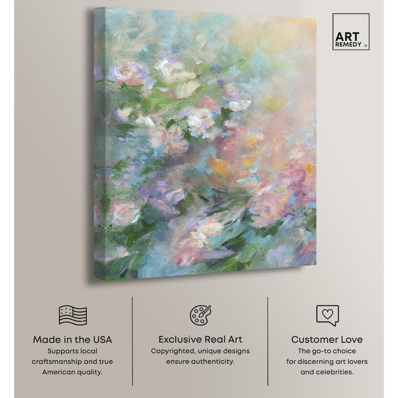 Mystical Garden I Canvas by Art Remedy, Gallery Wrapped
