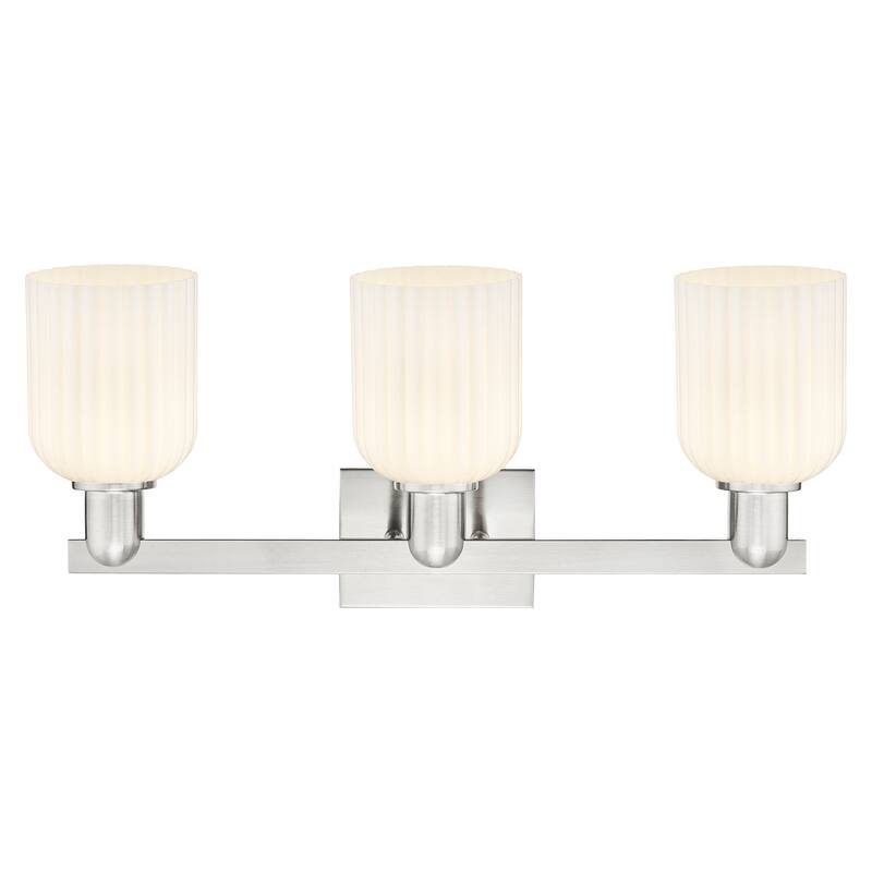 Innovations Lighting 716-3W-G559-5GWH Bridal Veil 3 Light 24" Wide