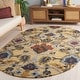preview thumbnail 131 of 146, SAFAVIEH Fiorello Handmade Blossom French Country Wool Area Rug
