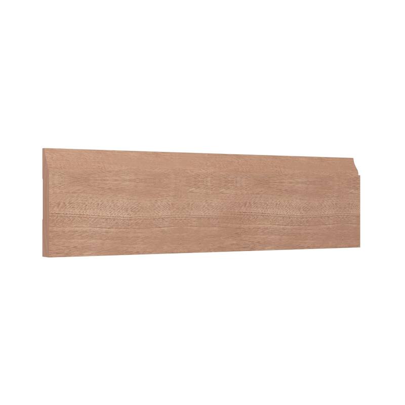 WM623: 9/16-in D x 3-1/4-in W x 96-in L Americraft Solid Hardwood Stain Grade Ogee Base Moulding