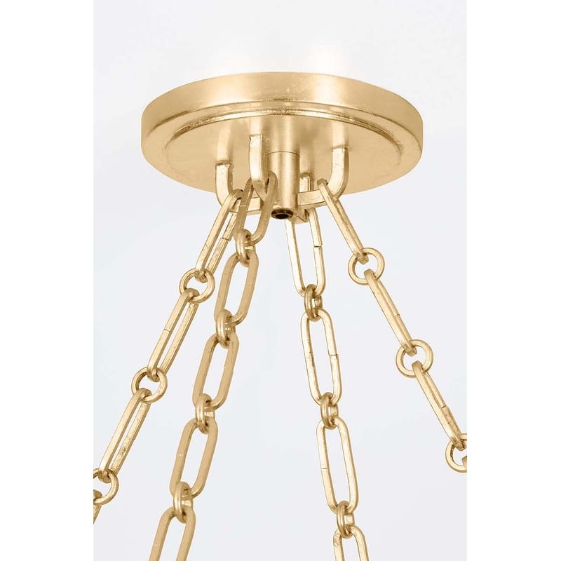 Hudson Valley Lighting 1636 Quebec 6 Light 31" Wide Drum Chandelier