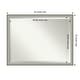 preview thumbnail 85 of 103, Beveled Bathroom Wall Mirror - Elegant Frame